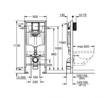 CISTERNA EMPOTRADA RAPID SL GROHE